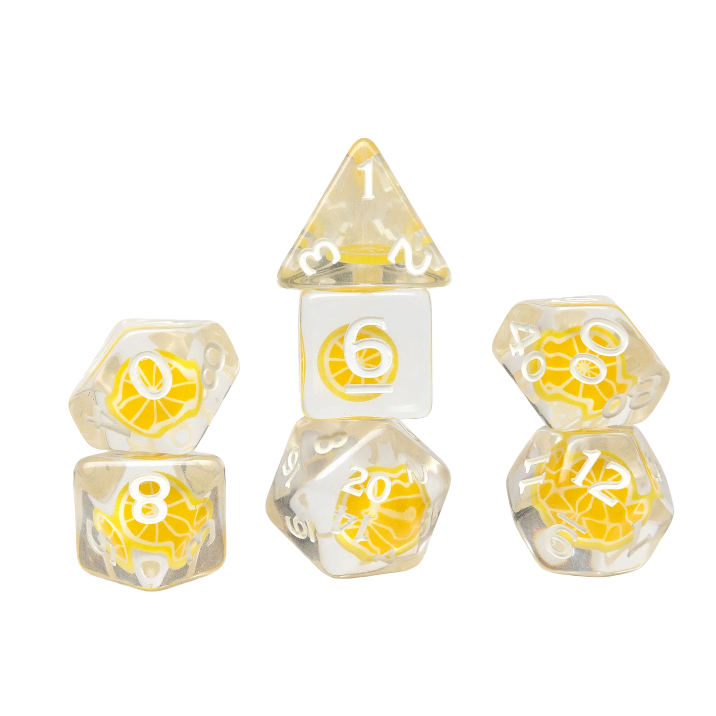 Sirius Dice Fruit Slice Dice Set - Lemon