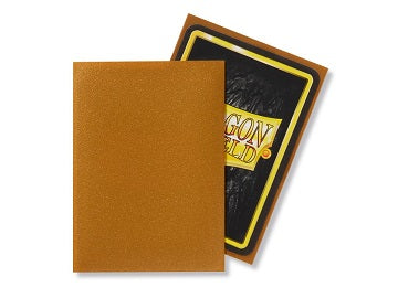 Dragon Shield Sleeves - Matte Gold - 100ct