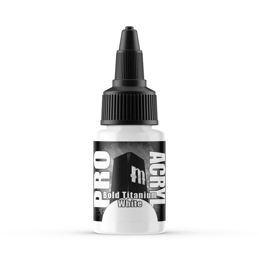 Pro Acryl Bold Titanium White Paint