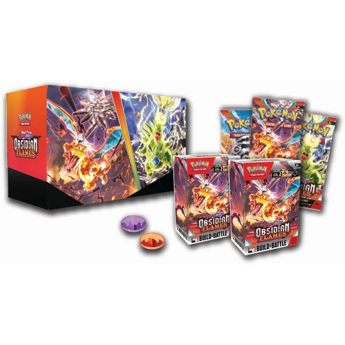 Contents of Obsidian Flames Build & Battle Stadium