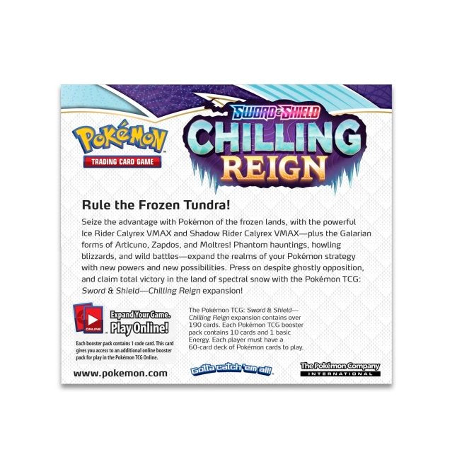 Pokémon TCG: Chilling Reign Booster Box