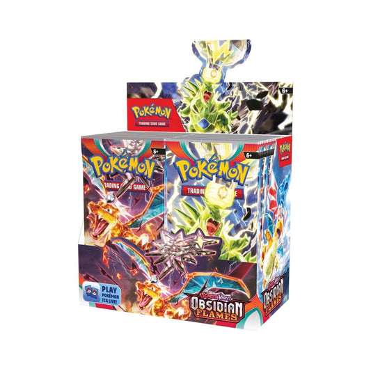 image of obsidian flames booster box
