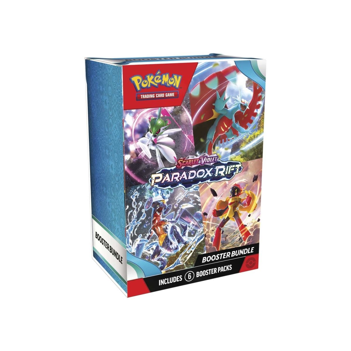 front view of paradox rift booster bundle