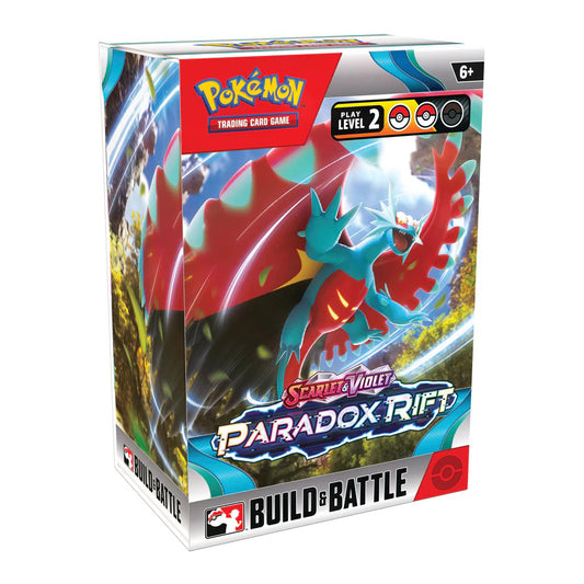 front view of the Paradox Rift build and battle box with a large salamence on it.