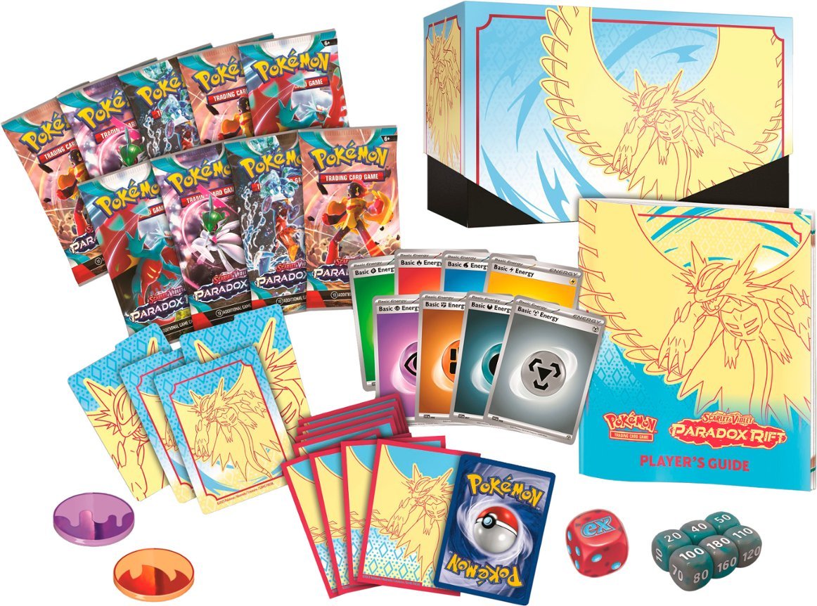 Pokémon TCG: Paradox Rift Elite Trainer Box (Roaring Moon)