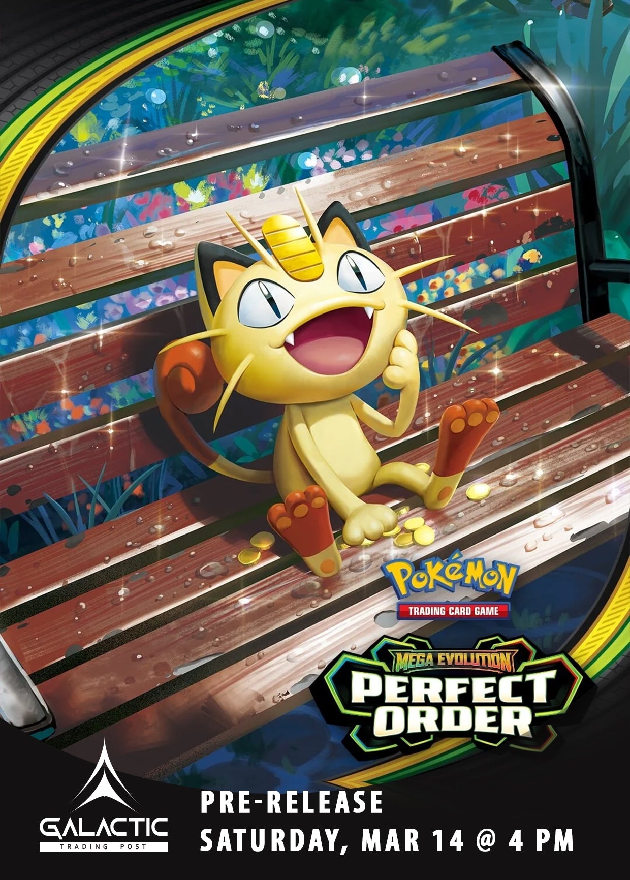 Pokémon TCG: Perfect Order Pre-Release Event (7 Booster Packs) - Sat, March 14