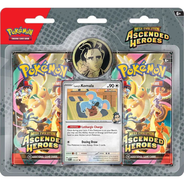 Pokémon TCG: Ascended Heroes 2-Pack (Larry's Komala)