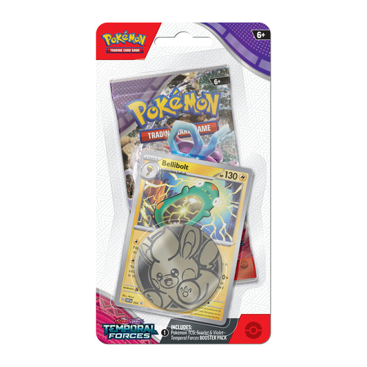 Pokémon TCG: Temporal Forces Checklane Blister (Bellibolt)