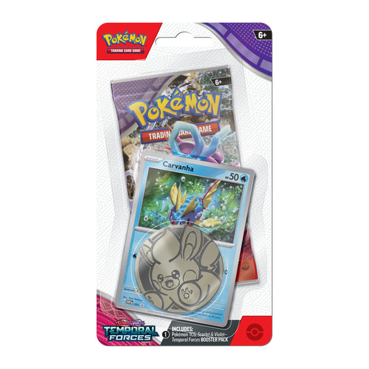 Pokémon TCG: Temporal Forces Checklane Blister (Carvanha)