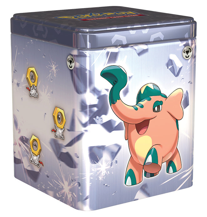 Pokémon TCG: Stackable Tin Q1 2024 Set of three