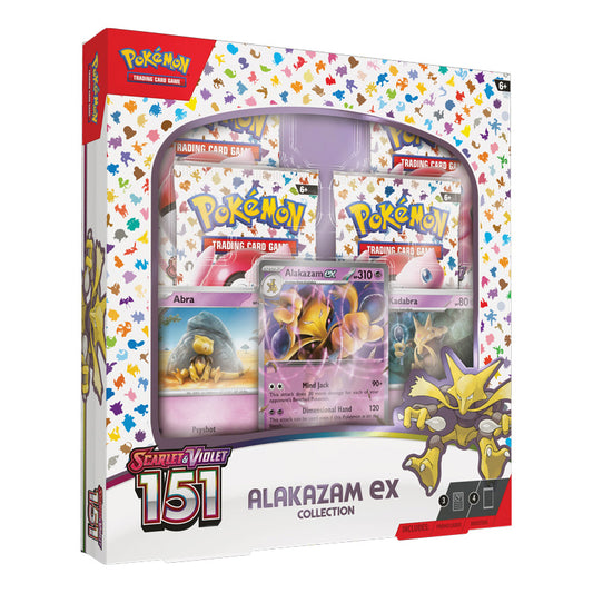 Pokémon TCG: 151 Alakazam EX Collection Box