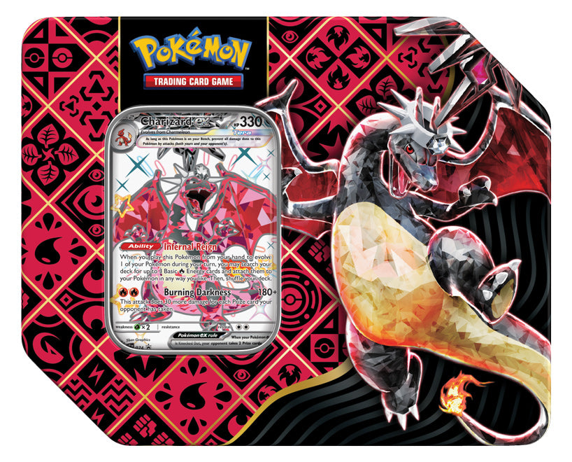 Pokémon TCG: Paldean Fates Tin Set of 3