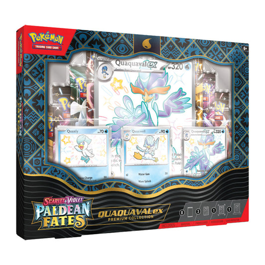 Pokémon TCG: Paldean Fates | Ex Premium Collection: Quaquaval