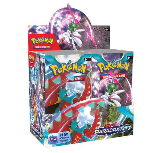 front view of paradox rift booster box