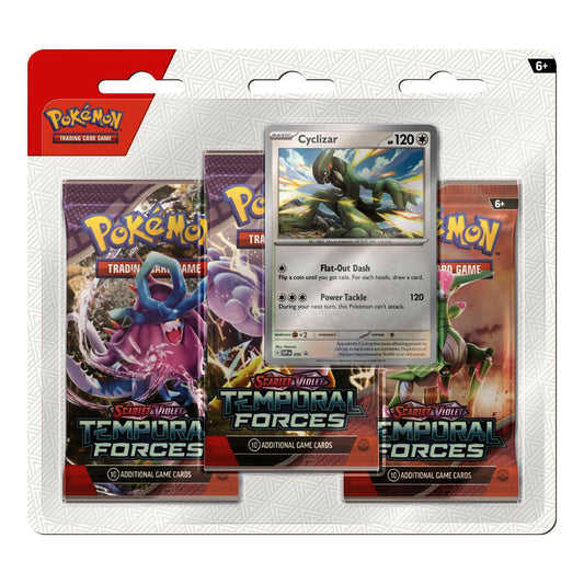 Pokémon TCG: Temporal Forces 3-Pack Blister (Cyclizar)