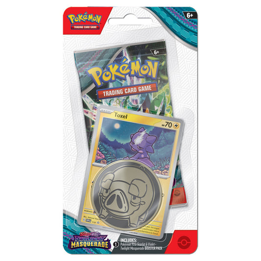 Pokémon TCG: Twilight Masquerade Checklane Blister (Toxel)