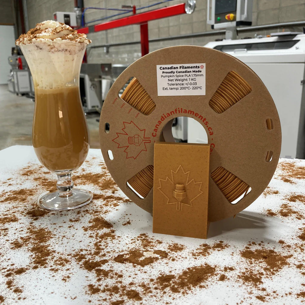 Canadian Filaments - Pumpkin Spice PLA Filament