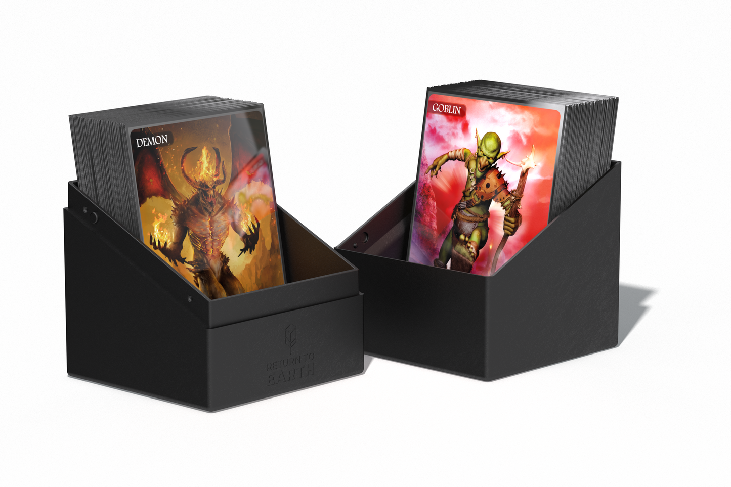 Ultimate Guard Return To Earth Deck Case Black (100+)