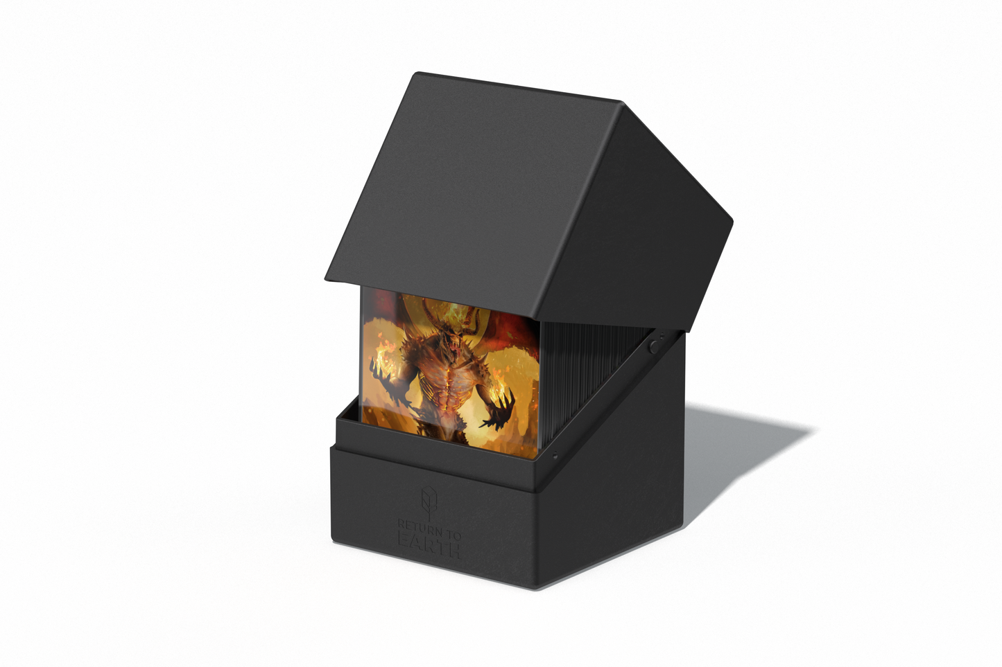 Ultimate Guard Return To Earth Deck Case Black (100+)