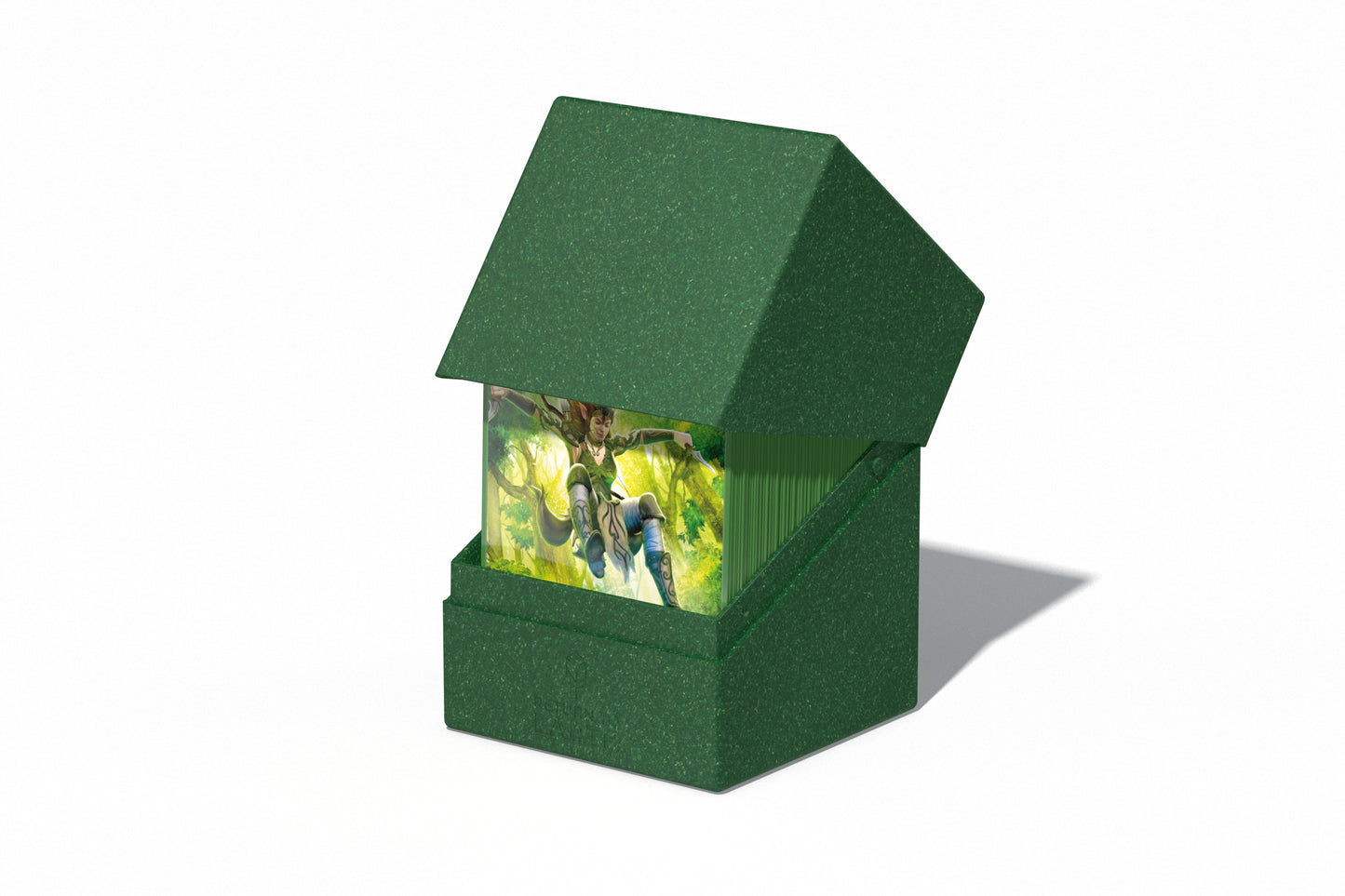 Ultimate Guard Return To Earth Deck Case Green (100+)