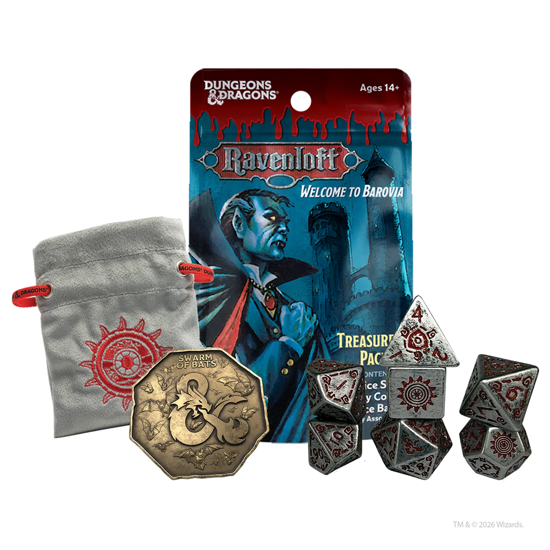 Sirius Dice - D&D Ravenloft Treasure Packs