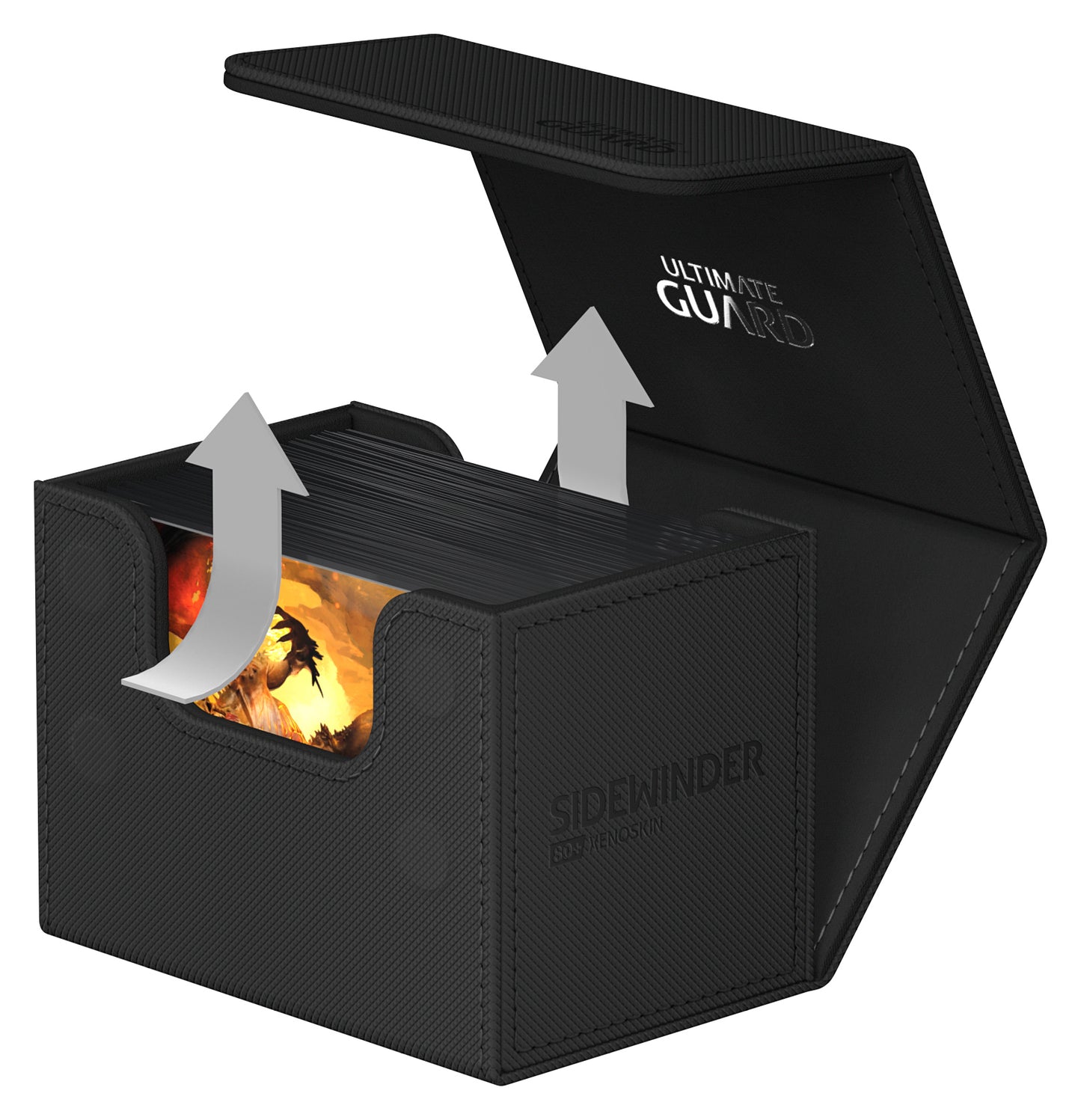 Ultimate Guard Sidewinder 80+ Monocolor Black