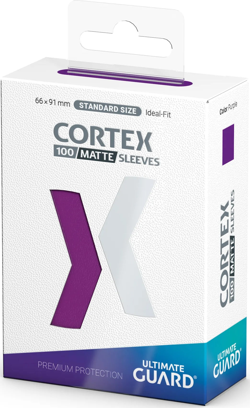 Cortex Sleeves - Standard Size - Matte 100ct - Purple