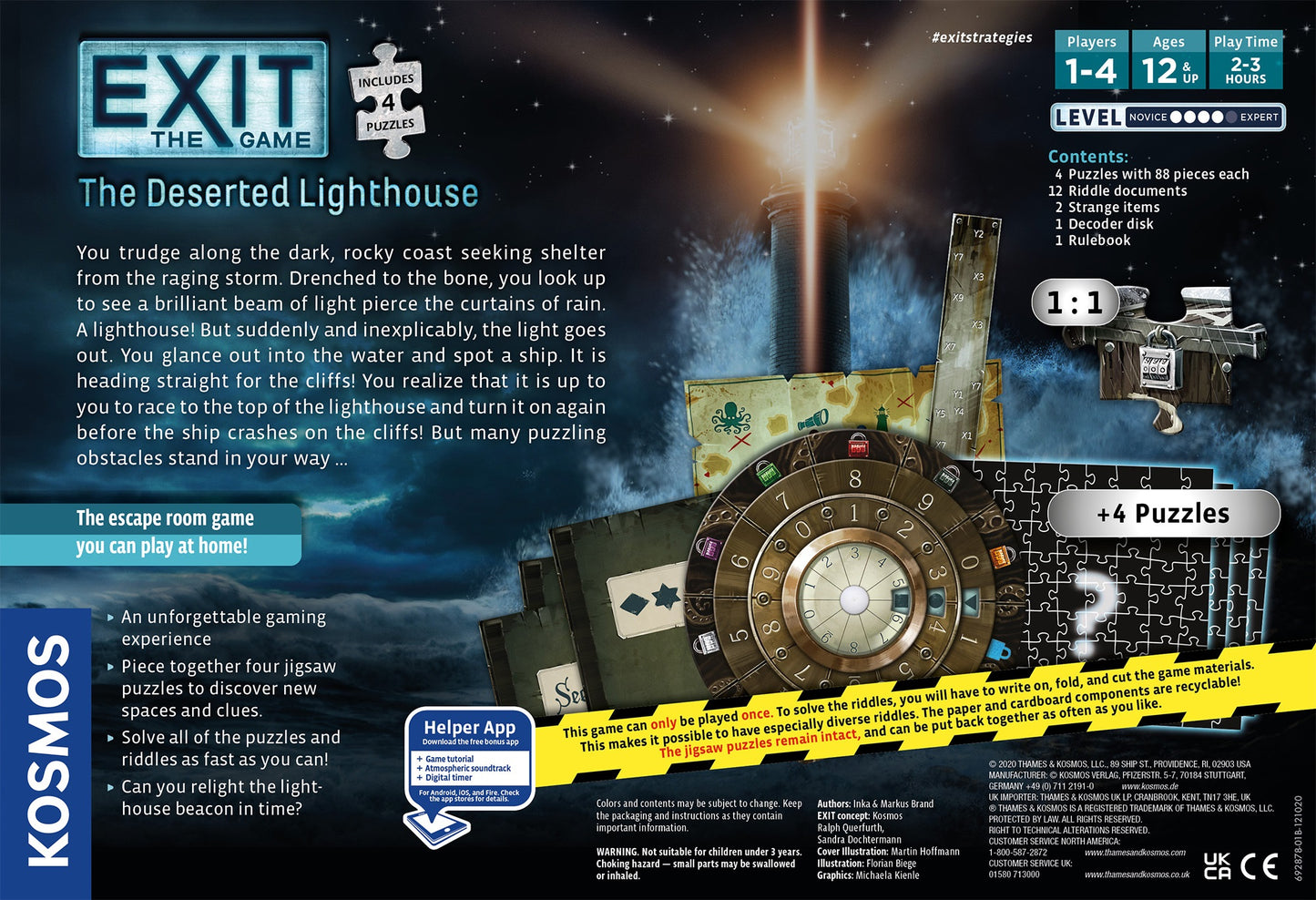 Exit: The Deserted Lighthouse (With Puzzle)