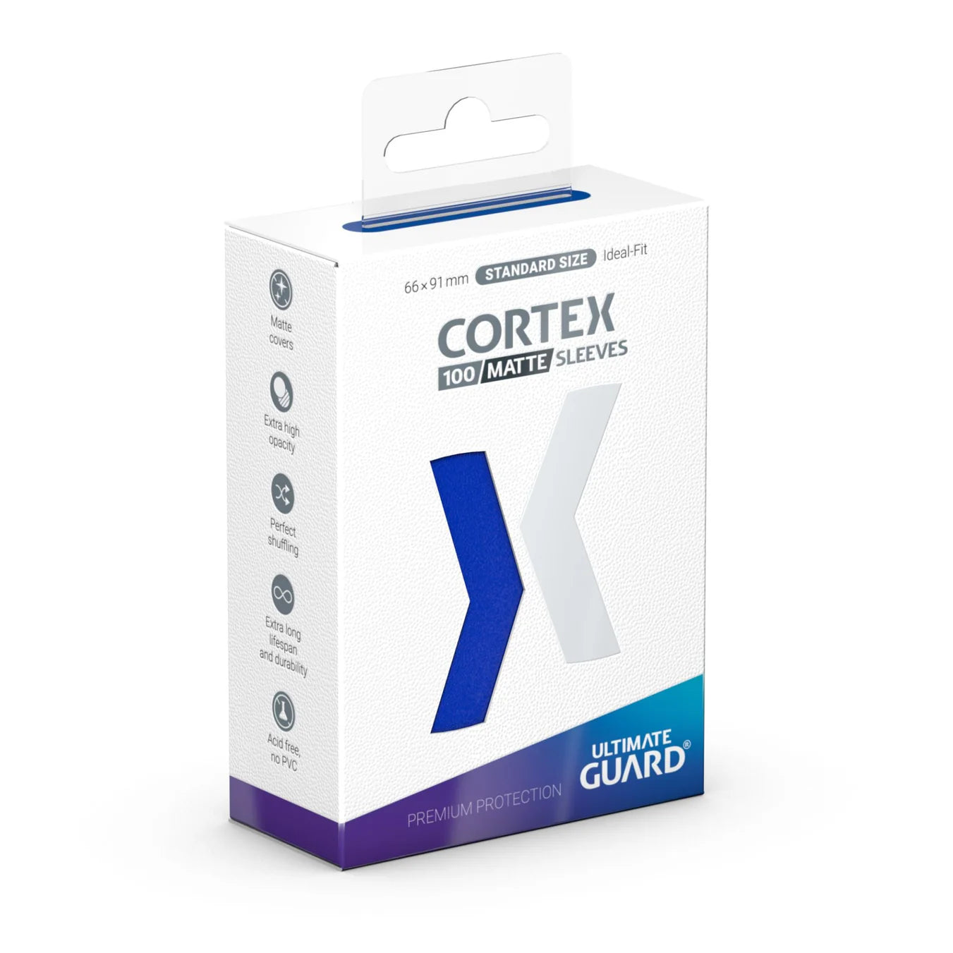Ultimate Guard - Cortex Sleeves - Standard Size - 100ct - Blue