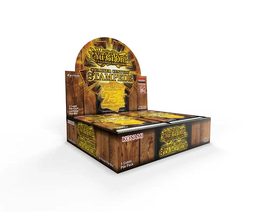 Yugioh - Quarter Century Stampede Booster Box - 1st Edition