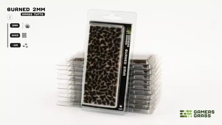 Gamers Grass - Burned (2mm)