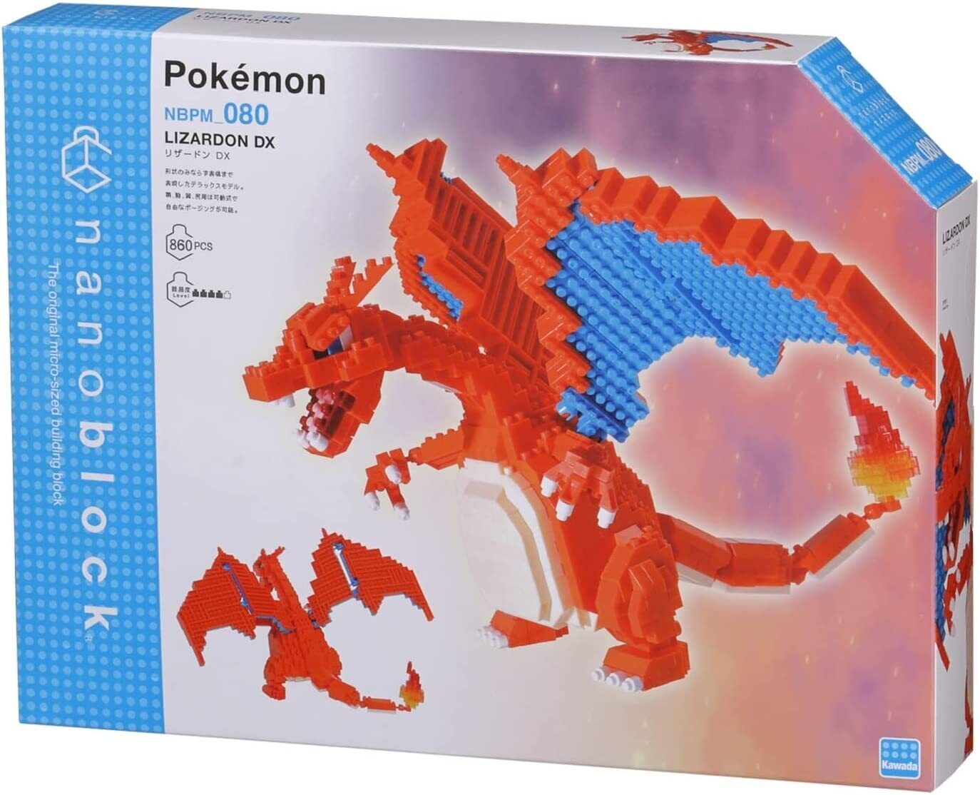Nanoblock Pokémon Series, Charizard Deluxe NBPM_080
