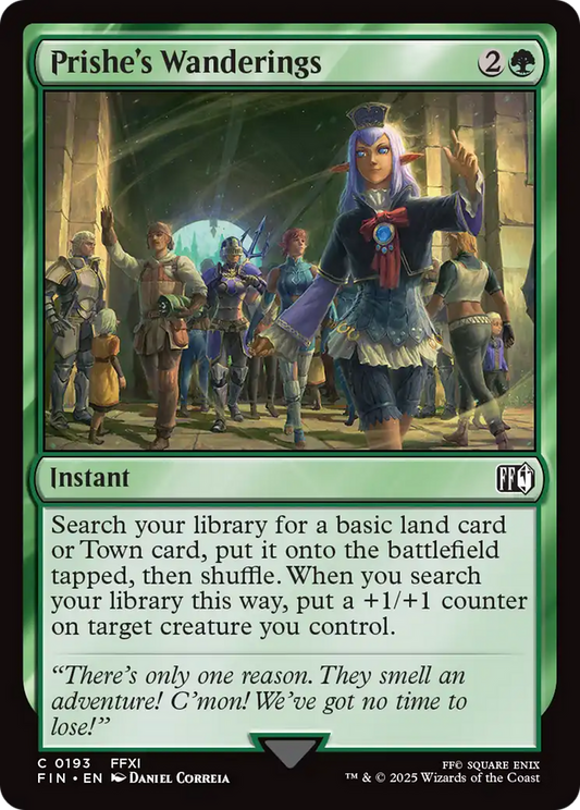 Prishe's Wanderings (FIN-193) - FINAL FANTASY Foil