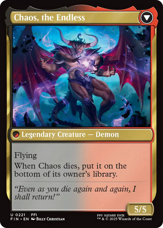 Garland, Knight of Cornelia // Chaos, the Endless (FIN-221) - FINAL FANTASY