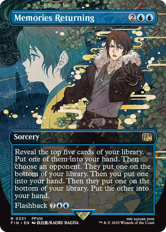 Memories Returning (Borderless) (FIN-331) - FINAL FANTASY Foil