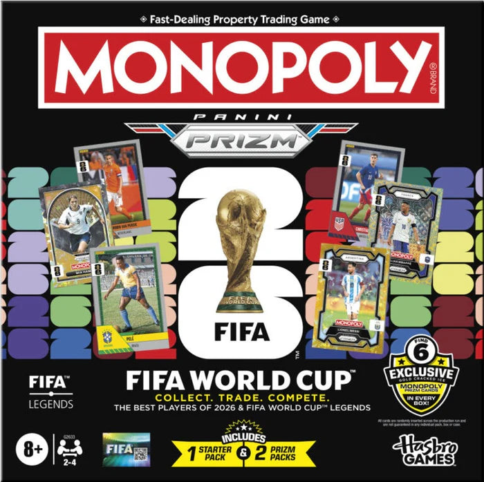 Monopoly - Panini Prizma FIFA World Cup Edition - Core Board Game