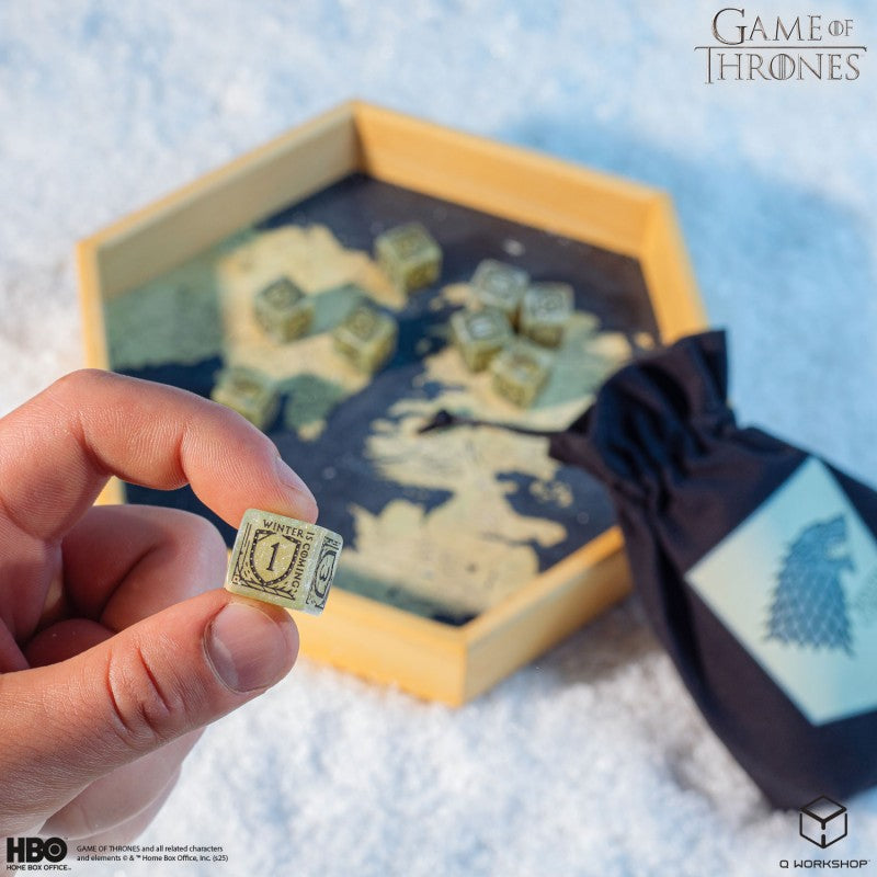 Game of Thrones: Stark 10 X D6 Dice Set