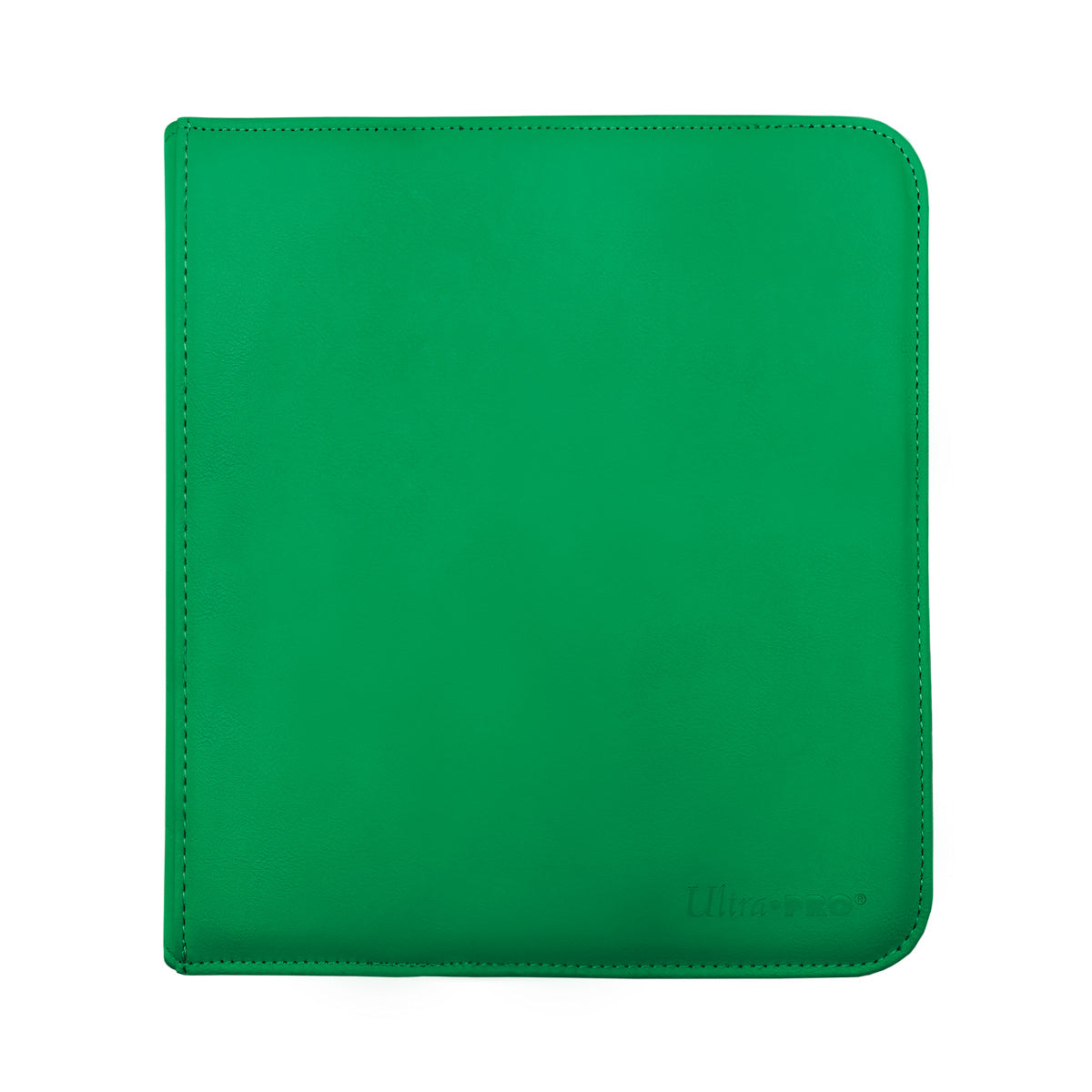 This is the ultra pro 12 pocket green binder.