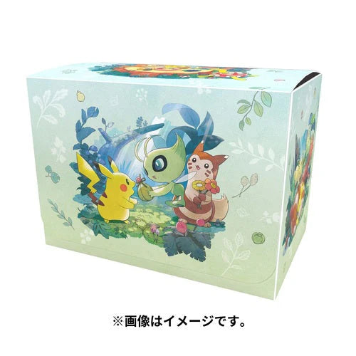 Pokémon Card Game | Japan-Exclusive Gift of the Forest (Pikachu & Celebi) Deck Box