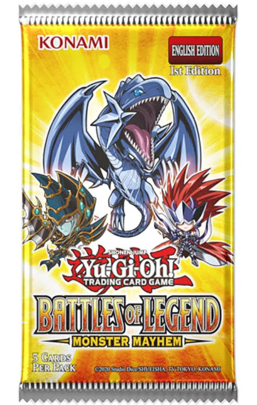 Yu-Gi-Oh! Battles of Legend: Monster Mayhem Booster Pack