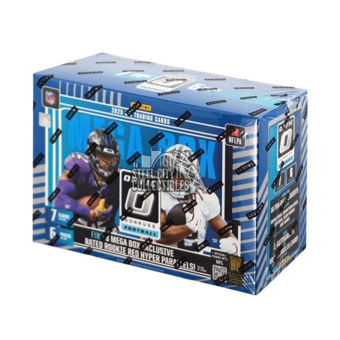 2025 Panini Donruss Optics Football Mega Box