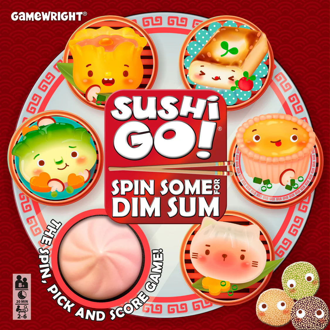 Sushi Go! | Spin Some for Dim Sum Board Game