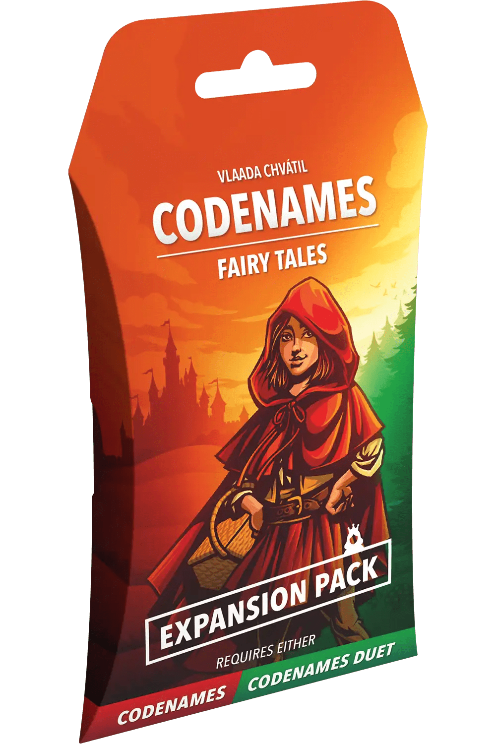 Codenames: Fairy Tales Expansion Pack English retail packaging