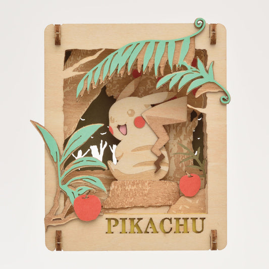 Ensky Paper Theater PK-W01 Woodstyle Pokemon Pikachu Found "Pokemon" [Pre-Order]