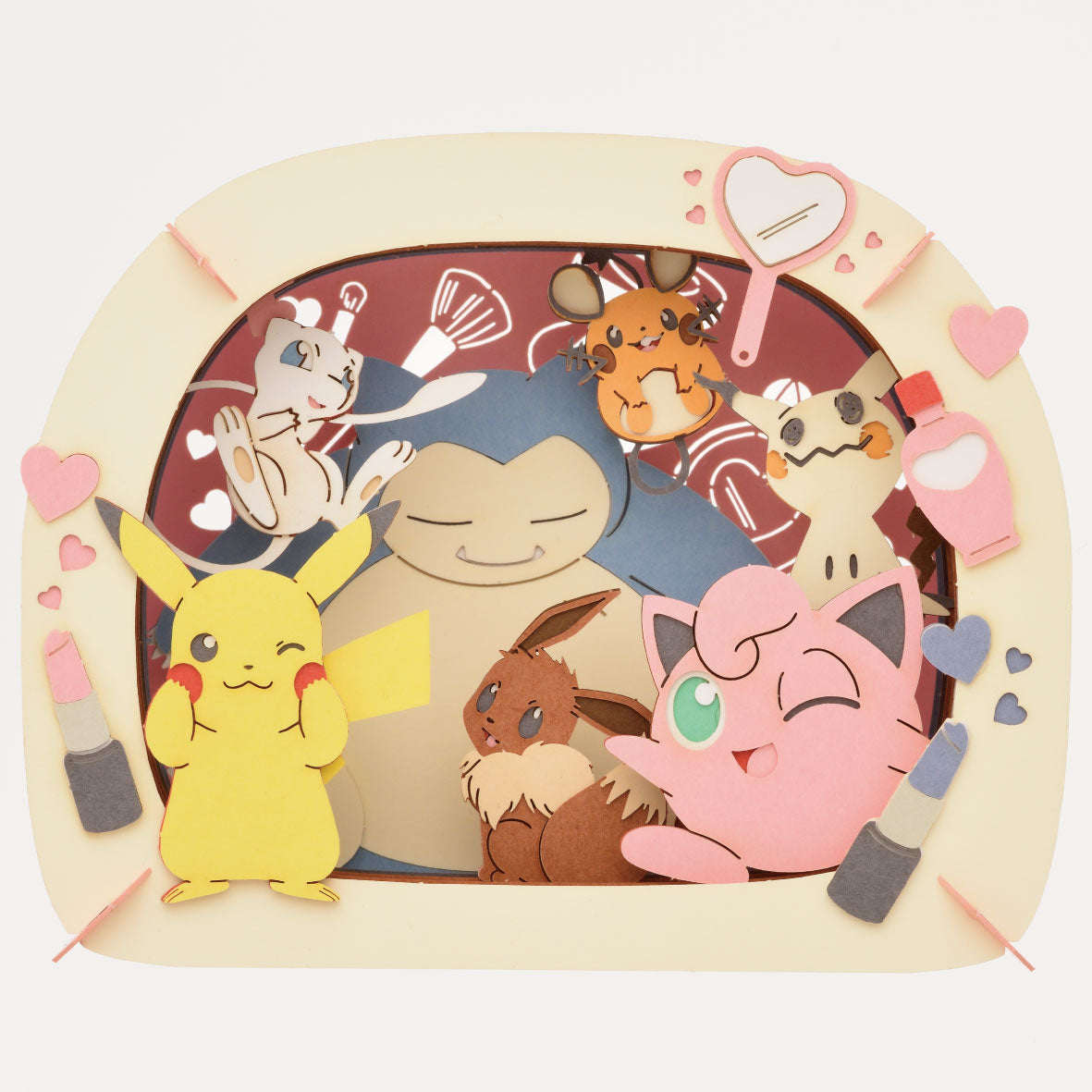 Ensky Paper Theater PK-009 | Pokemon: Heart Cosme