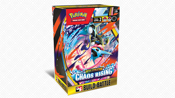 Pokémon TCG Mega Evolution Chaos Rising Build & Battle Box