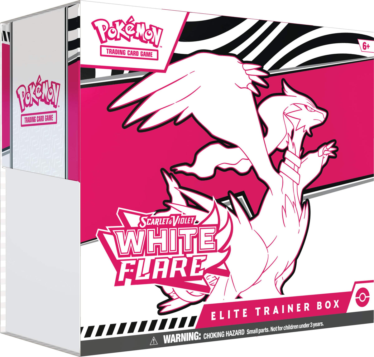 Pokémon TCG Scarlet and Violet White Flare Elite Trainer Box retail package