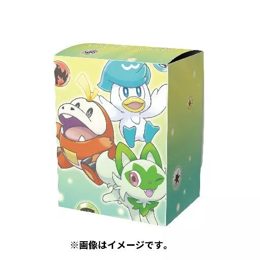 Pokémon Card Game | Japan-Exclusive Fuecoco Quaxly Sprigatito Deck Box