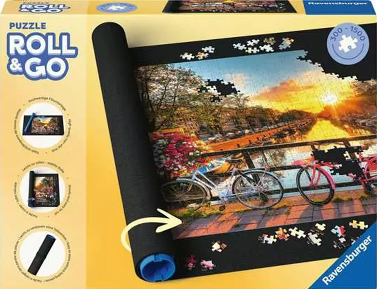 Ravensburger Puzzle Roll & Go! Mat – Up to 1500 Pieces