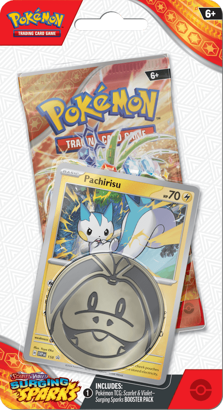 Pokémon TCG: Surging Sparks Checklane (Pachirisu)